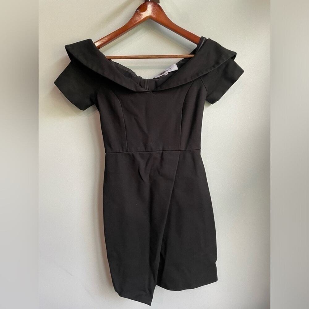 ELLIATT Mahogany Black Cocktail Dress Size XS - Picture 4 of 6